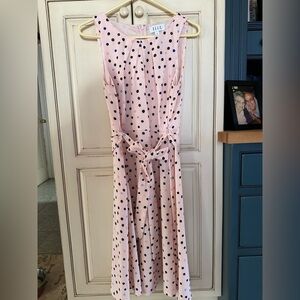 Worn once. Summer polka dot dress.